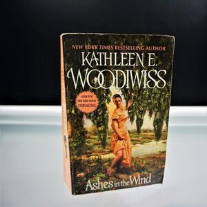 Ashes in the Wind by Kathleen Woodiwiss 1981 Avon Books Paperback